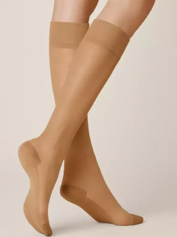 Kniestrumpf - Cotton Sole 20