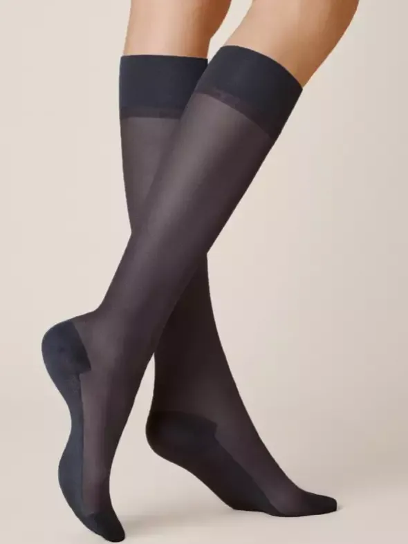 Kniestrumpf - Cotton Sole 20