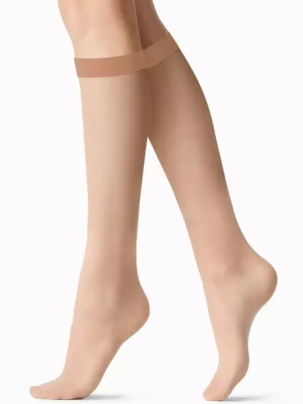 Kniestrumpf 10 DEN - All Nude