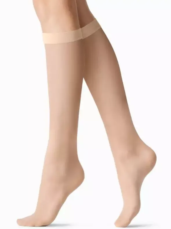 Kniestrumpf 10 DEN - All Nude
