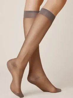 Kniestrumpf - Glatt & Softig 20
