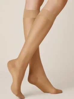 Kniestrumpf - Glatt & Softig 20