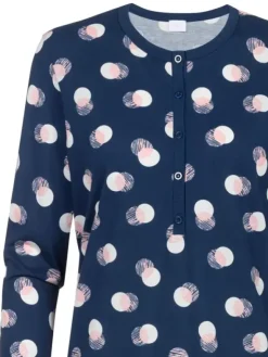 Nachthemd Langarm - Serie Scribbled Dots