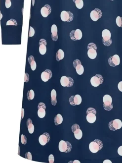 Nachthemd Langarm - Serie Scribbled Dots