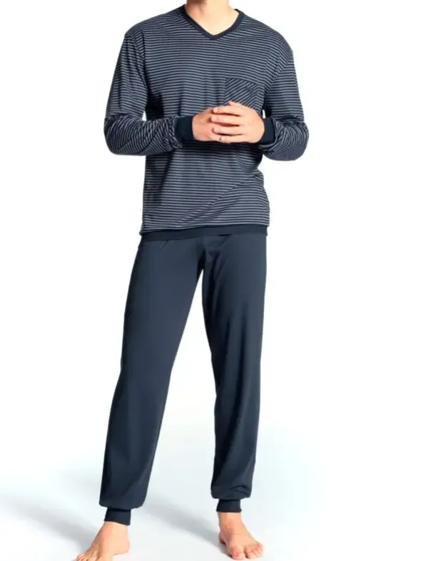 Pyjama mit Bündchen - Relax Streamline