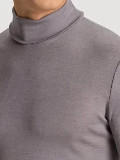 Rollkragenshirt - Woolen Silk