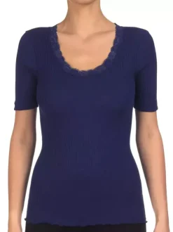 Shirt Kurzarm - Wolle & Seide