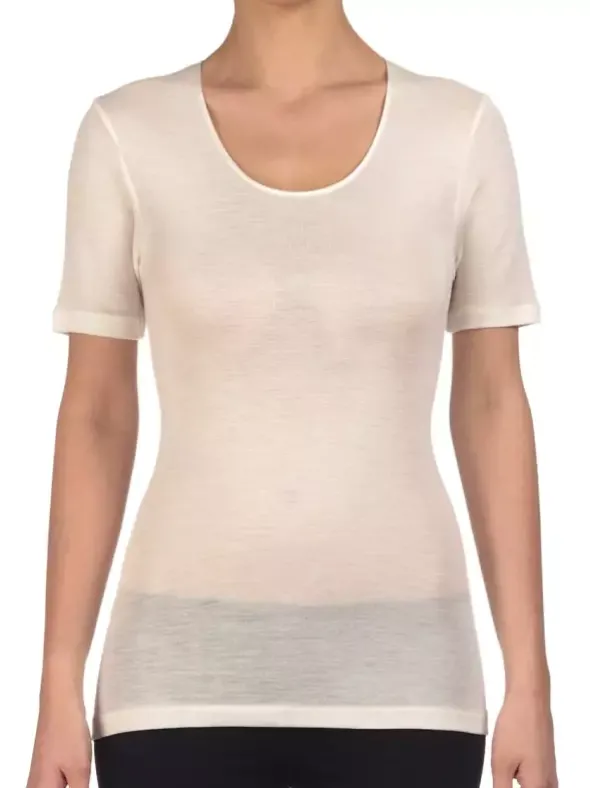 Shirt Kurzarm - Wolle & Seide