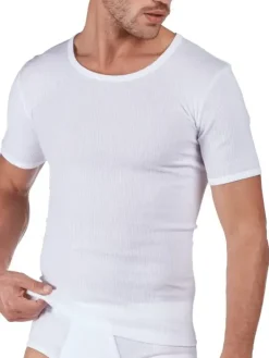 Shirt Kurzarm 2er Pack - Cotton 2er Pack Double Rib