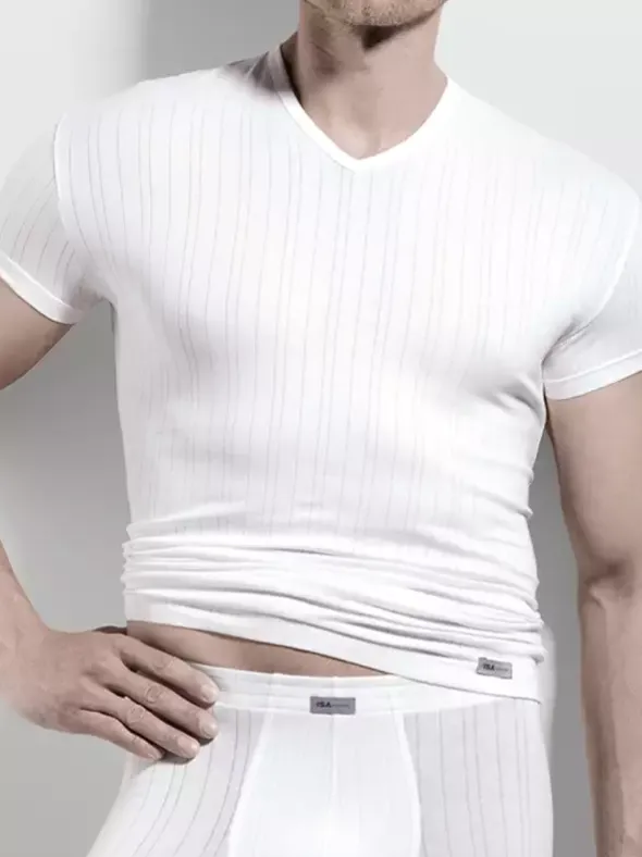 Shirt kurzarm V-Ausschnitt - Fairtrade