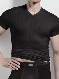 Shirt kurzarm V-Ausschnitt - Fairtrade