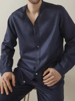 Shirt Langarm - Linen Cotton