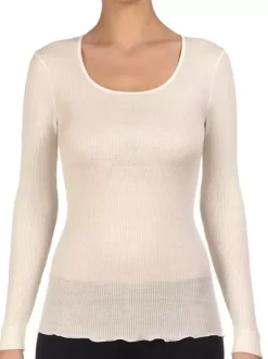 Shirt Langarm - Wolle & Seide