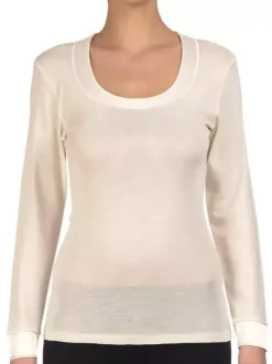 Shirt Langarm - Wolle & Seide