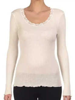 Shirt Langarm - Wolle & Seide