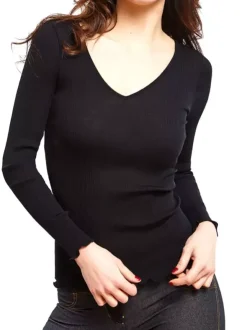 Shirt Langarm - Wolle & Seide