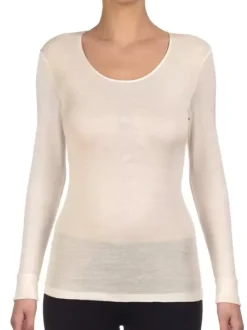 Shirt Langarm - Wolle & Seide