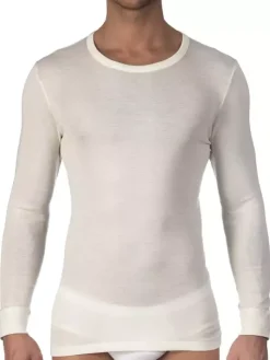 Shirt Langarm - Wolle & Seide