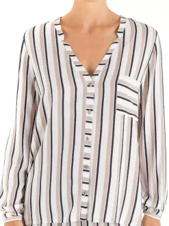 Shirt mit Knopfleiste - Sleep and Lounge