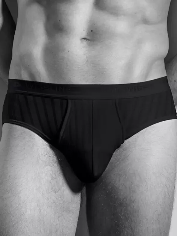 Slip mit Eingriff - Swissline - Striped