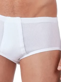 Slip mit Eingriff 2er Pack - Cotton 2er Pack Double Rib