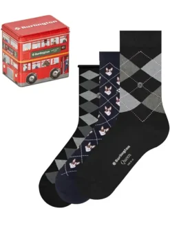 Socken - British Gift Box 3er-Pack