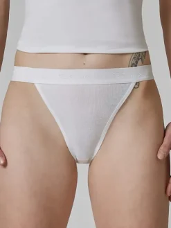 Tanga 2er Pack - Cotton Rib