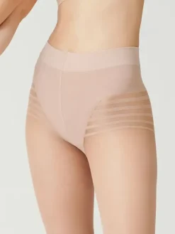 Tights Stripes Panty - Invisible 15
