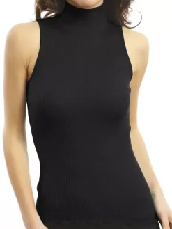 Turtleneck Top - Wolle & Seide