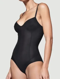 V-Neck String Body - All Mesh