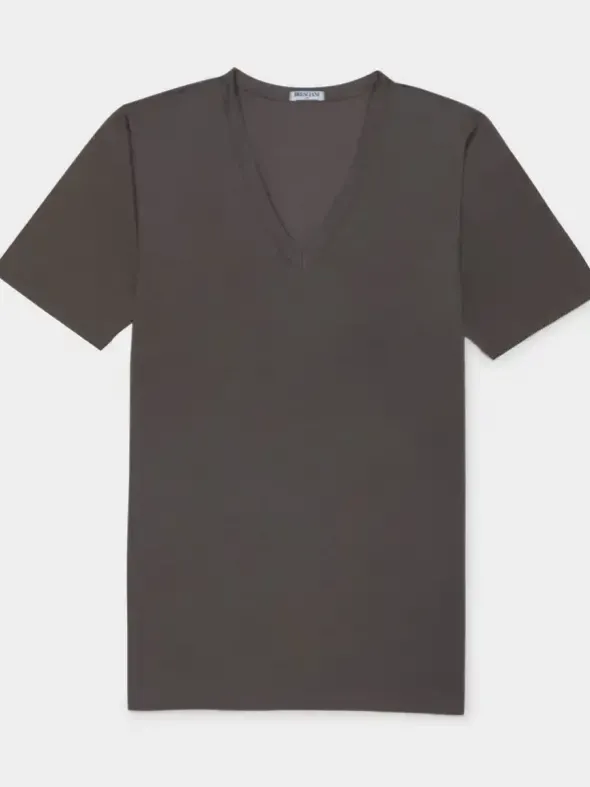 V-Shirt Kurzarm - 100% Cotton