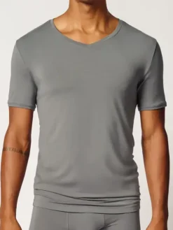 V-Shirt kurzarm - Calmodal