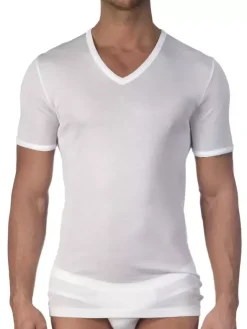 V-Shirt Kurzarm - Filo Scozia