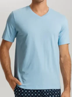 V-Shirt Kurzarm - Living Shirts