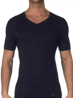 V-Shirt Kurzarm - Micromodal