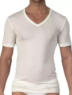 V-Shirt Kurzarm - Pure Wool