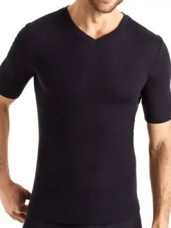 V-Shirt Kurzarm - Silk Cashmere