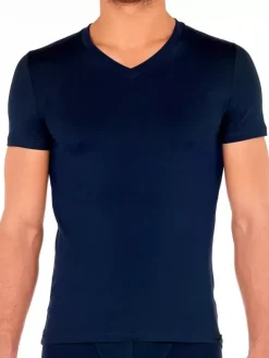 V-Shirt Kurzarm - Tencel soft