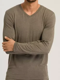 V-Shirt Langarm - Casuals