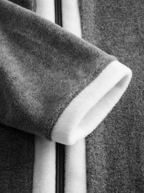 Zipper-Morgenmantel - High Class