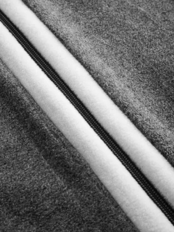 Zipper-Morgenmantel - High Class